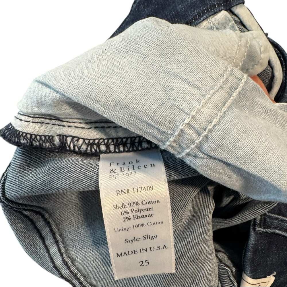 Frank & Eileen Sliglo Denim Skinny Jeans Medium Denim 25 - Picture 7 of 9